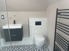 Load image into Gallery viewer, FAIZA black/white porcelain tile