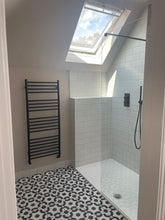 Load image into Gallery viewer, FAIZA black/white porcelain tile