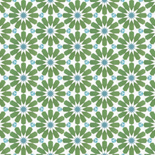 Load image into Gallery viewer, Luz green and turquoise porcelain tile