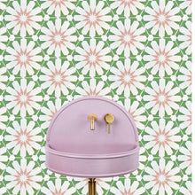 Load image into Gallery viewer, Luz green and pink porcelain tile