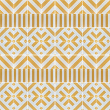 Load image into Gallery viewer, CHEVRON stripe porcelain tile- Yellow