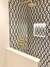 Load image into Gallery viewer, SOUK Cement Tile - Olive/Black tile