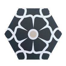 Load image into Gallery viewer, hex tiles, porcelain patterned tiles, outside tiles,