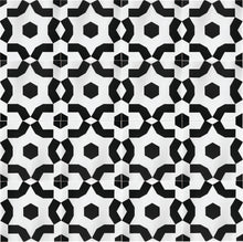 Load image into Gallery viewer, FAIZA black/white porcelain tile