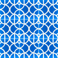 Load image into Gallery viewer, blue and white tile-floor tile-moroccan cement tiles uk - bathroom tiles-  moroccan cement tiles uk