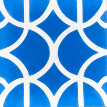 Load image into Gallery viewer, blue and white tile-floor tile-moroccan cement tiles uk - bathroom tiles-  moroccan cement tiles uk