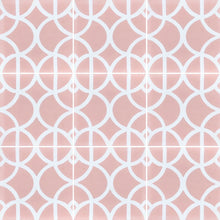Load image into Gallery viewer, pink tiles-encaustic tile-moroccan cement tiles uk - bathroom tiles-  moroccan cement tiles uk