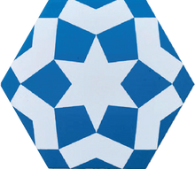 Load image into Gallery viewer, Starz blue tile