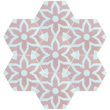 Load image into Gallery viewer, FLEUR cement tile - pink tile