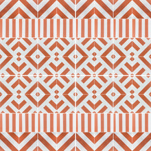 Load image into Gallery viewer, Terracotta stripe porcelain tile
