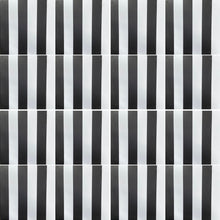 Load image into Gallery viewer, ‘Stripe’ porcelain tile-black/ white