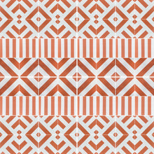 Load image into Gallery viewer, Terracotta stripe porcelain tile