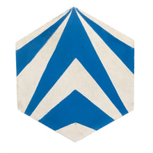 Load image into Gallery viewer, blue tile- cement floor tile- Maria Starling Design, tiles