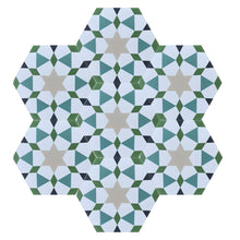 Load image into Gallery viewer, floor tiles, wall tiles, kitchen tiles, pink and green tiles