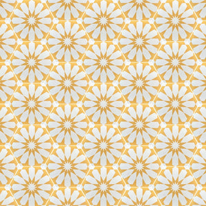 Luz yellow & white porcelain tile