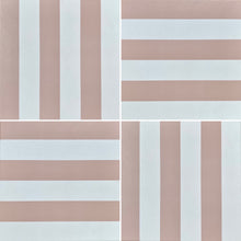Load image into Gallery viewer, Pink stripe - Porcelain tile