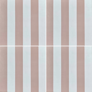 Pink stripe - Porcelain tile