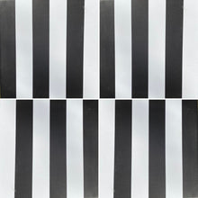 Load image into Gallery viewer, ‘Stripe’ porcelain tile-black/ white