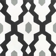 Load image into Gallery viewer, Souk Cement Tile - Olive/Black tile