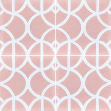 Load image into Gallery viewer,  pink tiles-encaustic tile-moroccan cement tiles uk - bathroom tiles-  moroccan cement tiles uk