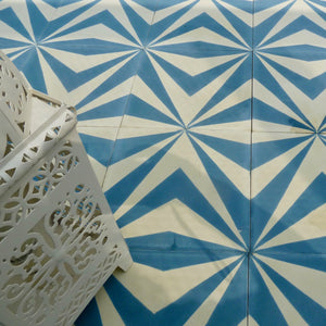 tiles, cement tiles uk, blue tiles, cement floor tiles, encaustic tiles, bathroom tiles