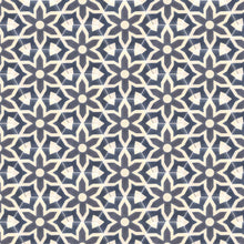 Load image into Gallery viewer, Fleur cement tile - grey tile