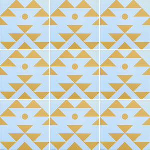 Yellow ‘Lima’ porcelain tile