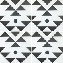 Load image into Gallery viewer, LIMA porcelain tile - Black/white