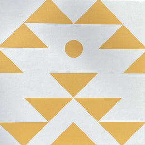 Yellow ‘Lima’ porcelain tile