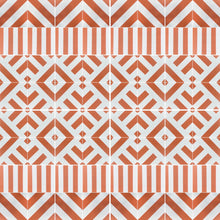 Load image into Gallery viewer, Terracotta stripe porcelain tile