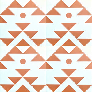 Terracotta ‘Lima’ tile