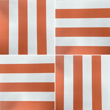 Load image into Gallery viewer, Terracotta stripe porcelain tile