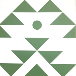 Green ‘Lima’ porcelain tile