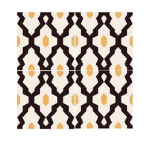 Load image into Gallery viewer, Souk Cement tiles - Yellow/black tile